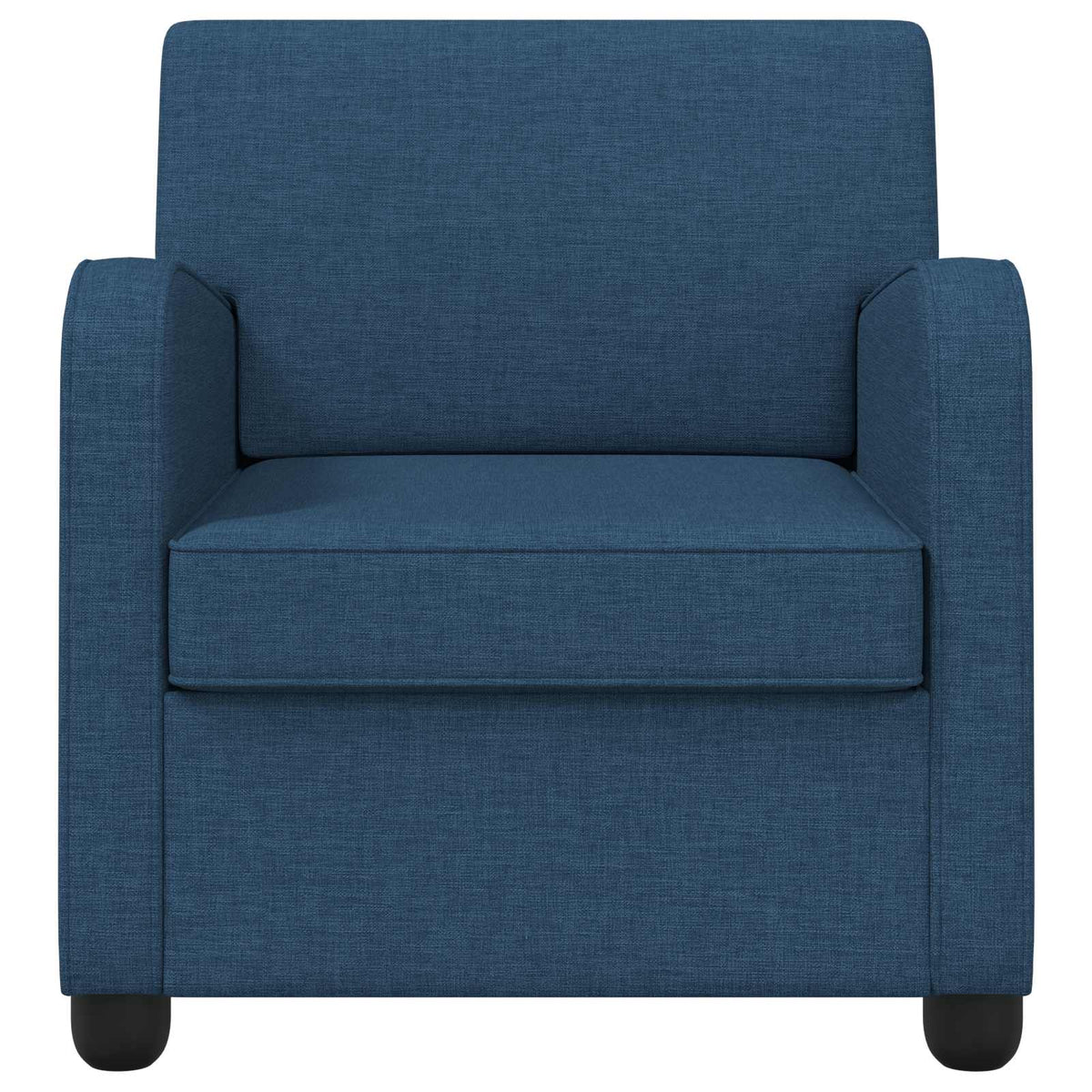 vidaXL Armchair Blue Fabric