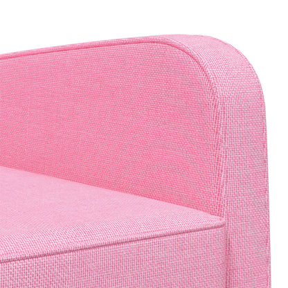 vidaXL Armchair Pink Fabric