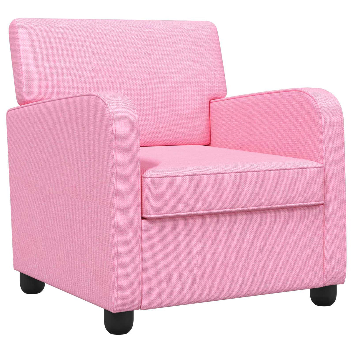 vidaXL Armchair Pink Fabric