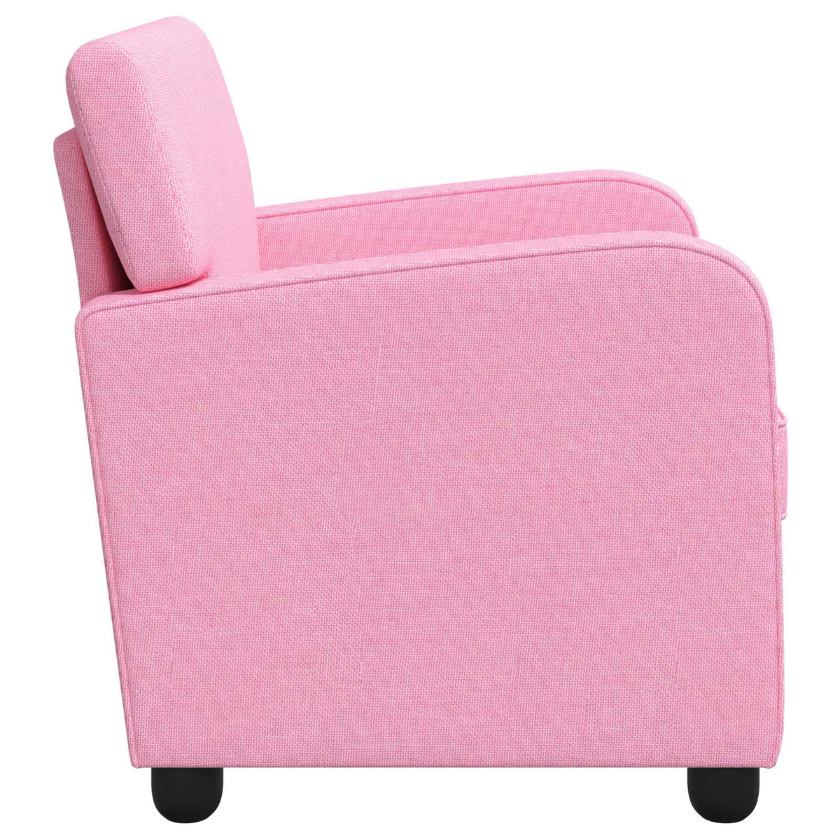 vidaXL Armchair Pink Fabric
