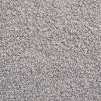 vidaXL Armchair Light Grey Faux Lamb Fleece