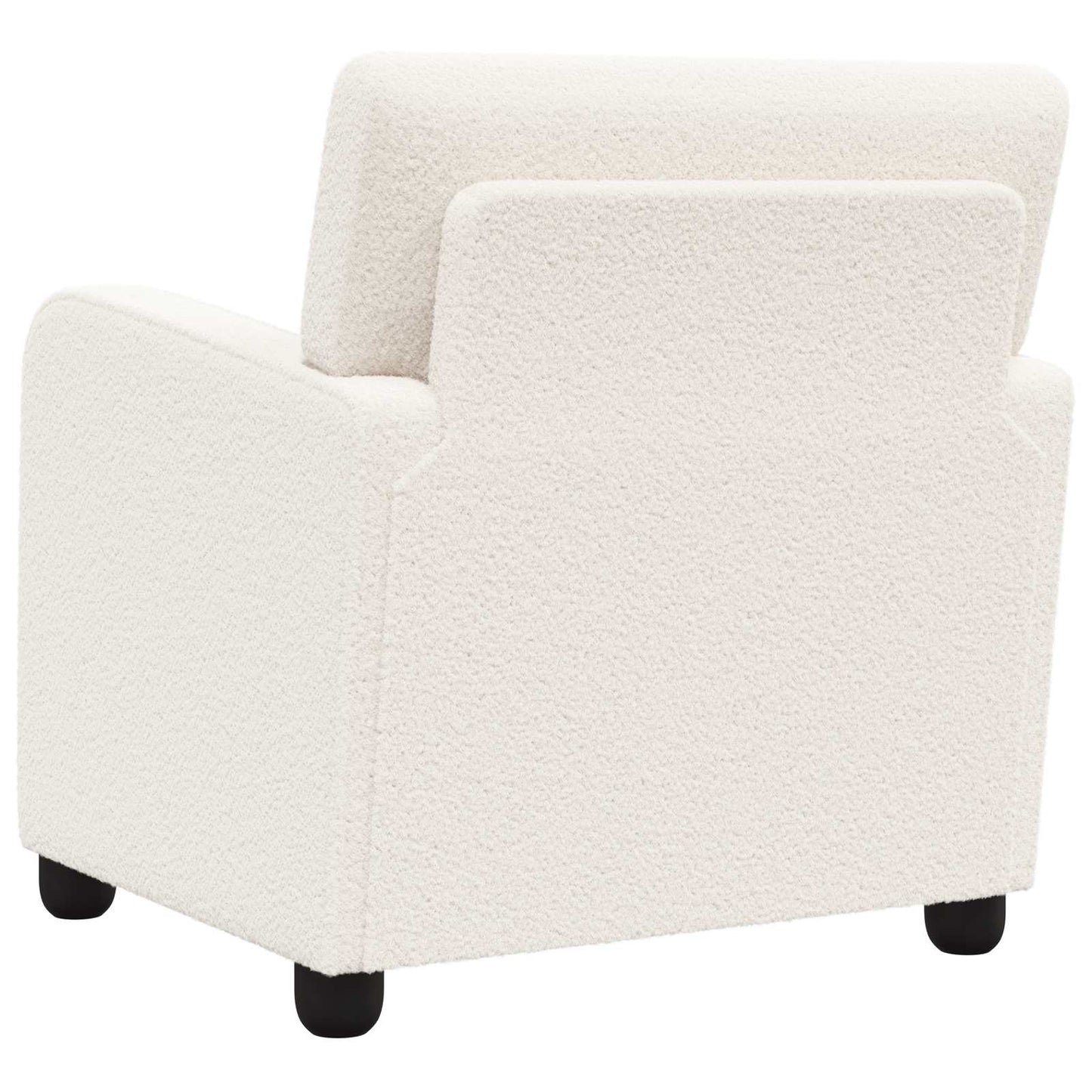 vidaXL Armchair Cream Faux Lamb Fleece