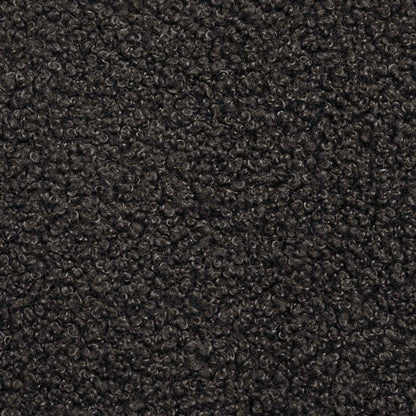 vidaXL Armchair Black Faux Lamb Fleece