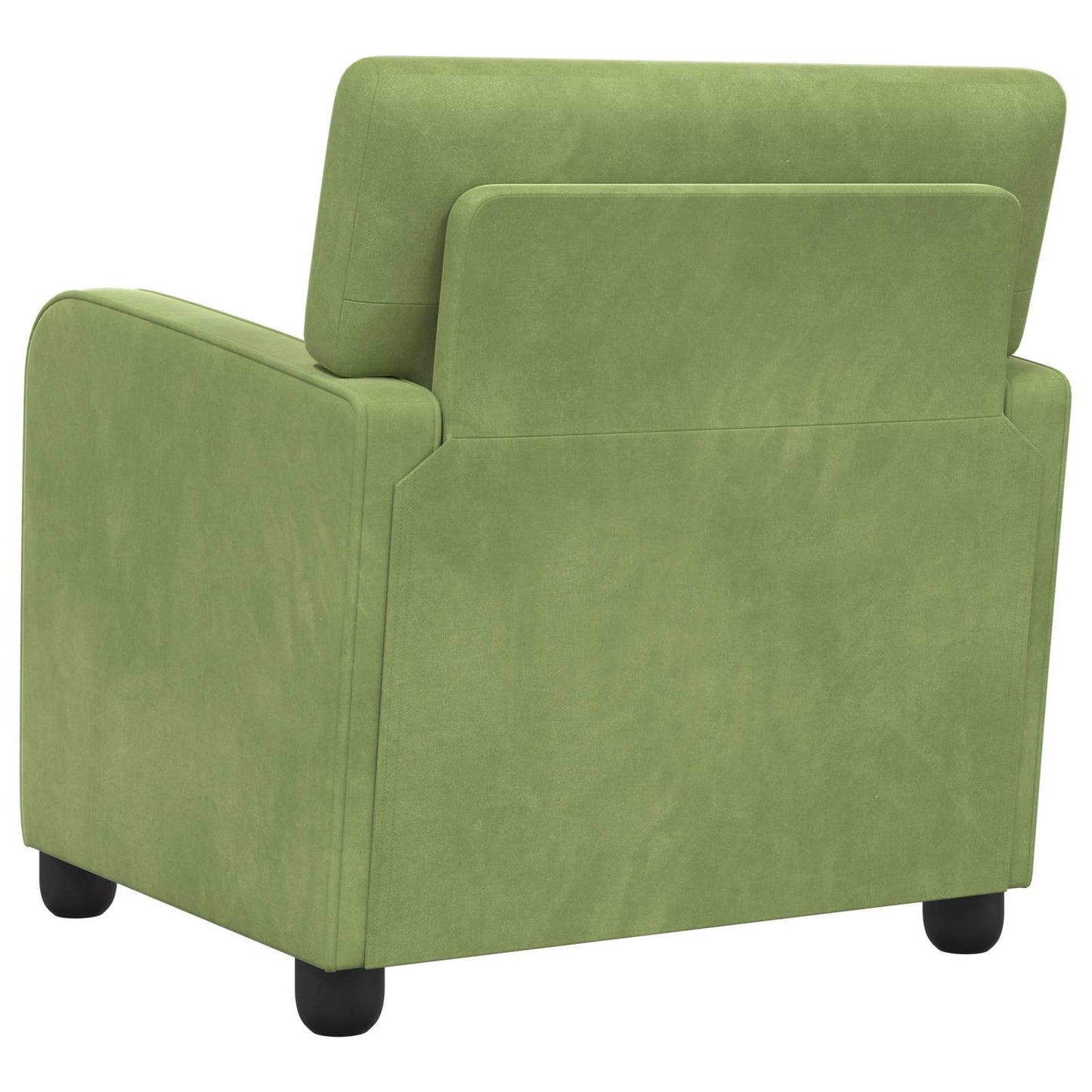 vidaXL Armchair Light Green Velvet