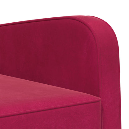 vidaXL Armchair Wine Red Velvet