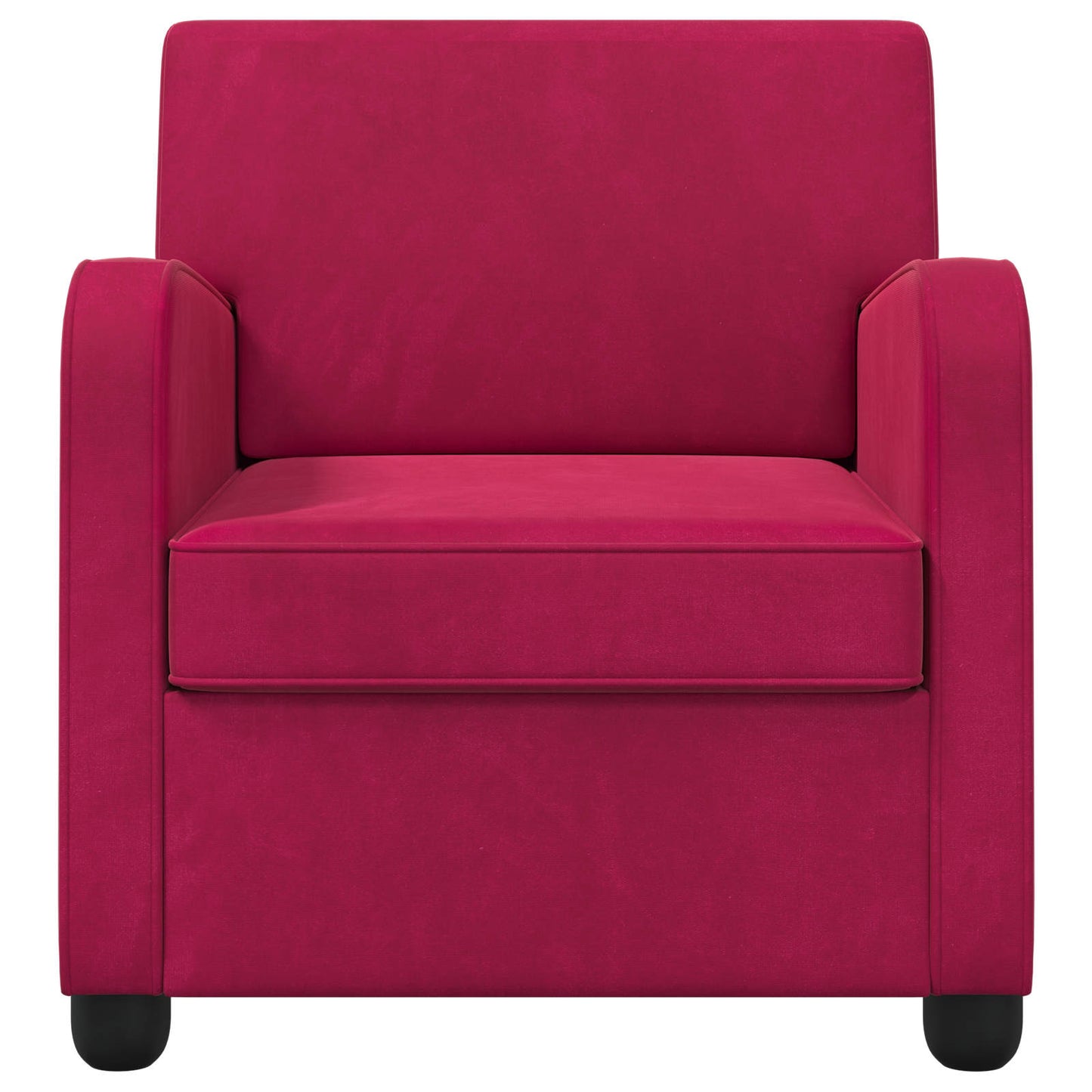 vidaXL Armchair Wine Red Velvet
