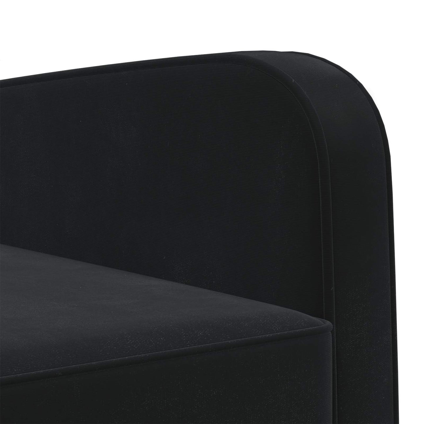 vidaXL Armchair Black Velvet