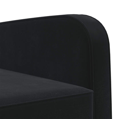 vidaXL Armchair Black Velvet