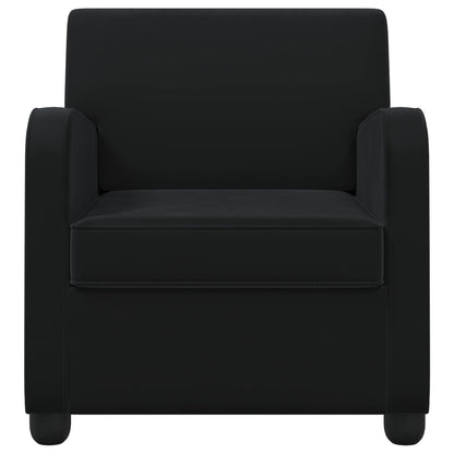 vidaXL Armchair Black Velvet