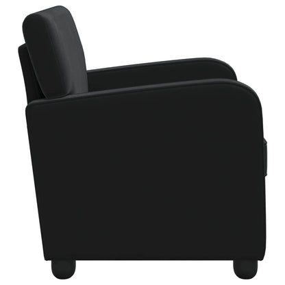 vidaXL Armchair Black Velvet