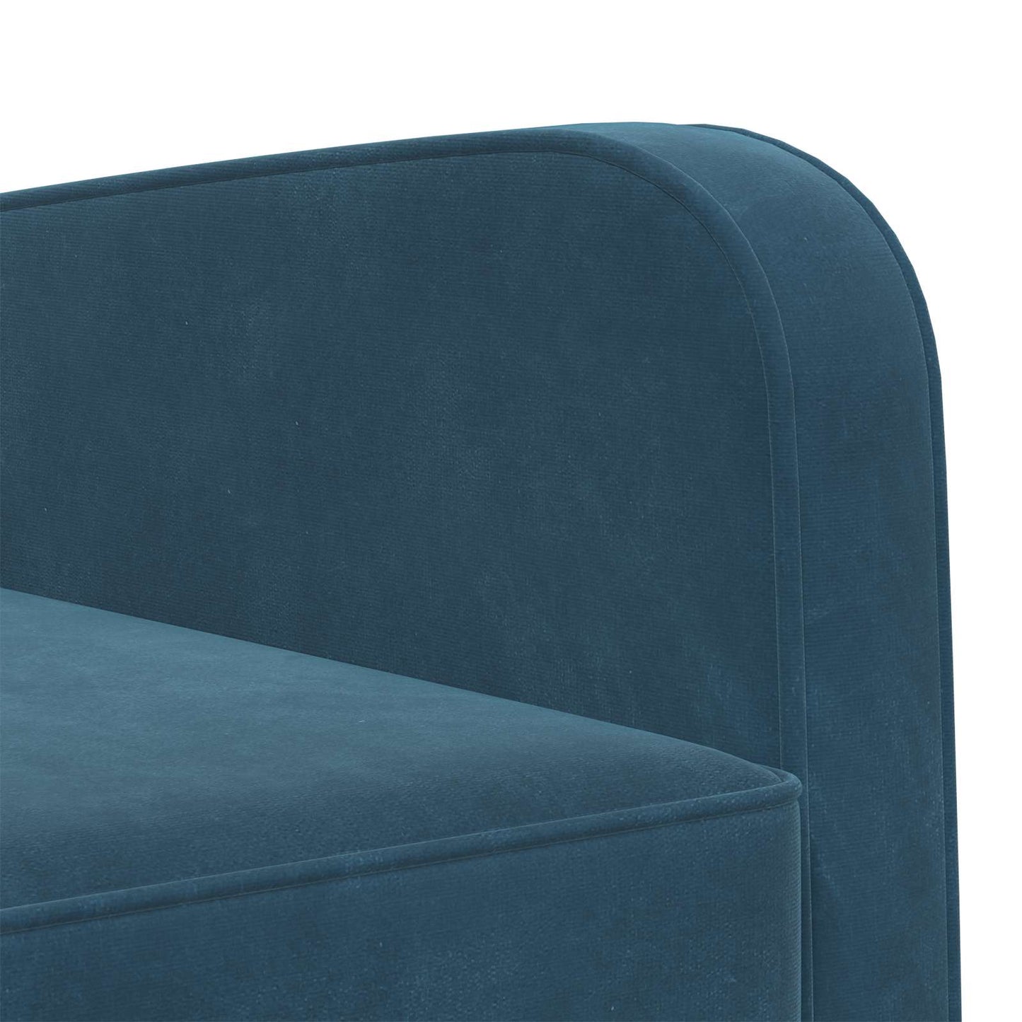 vidaXL Armchair Blue Velvet