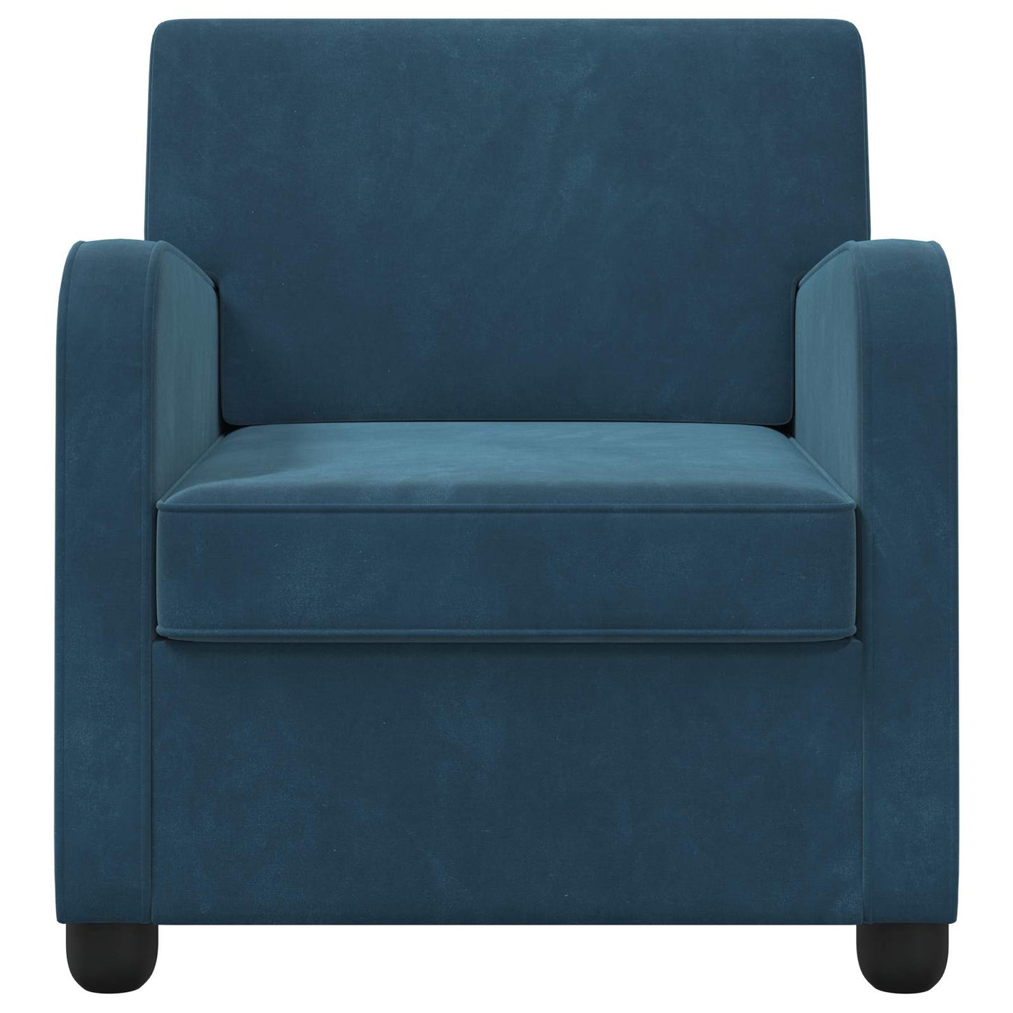 vidaXL Armchair Blue Velvet
