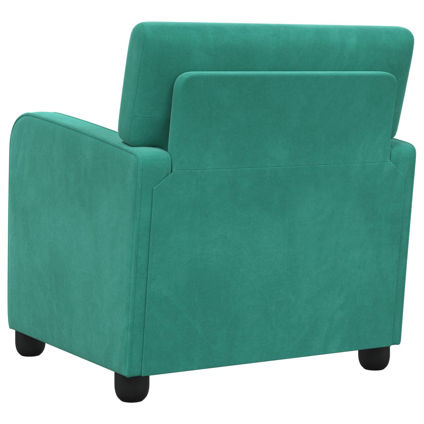 vidaXL Armchair Turquoise Velvet