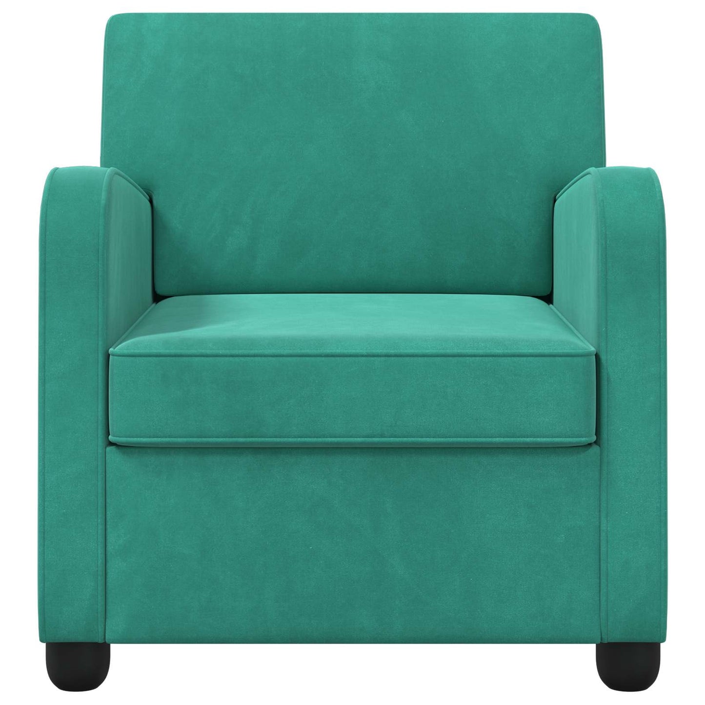 vidaXL Armchair Turquoise Velvet