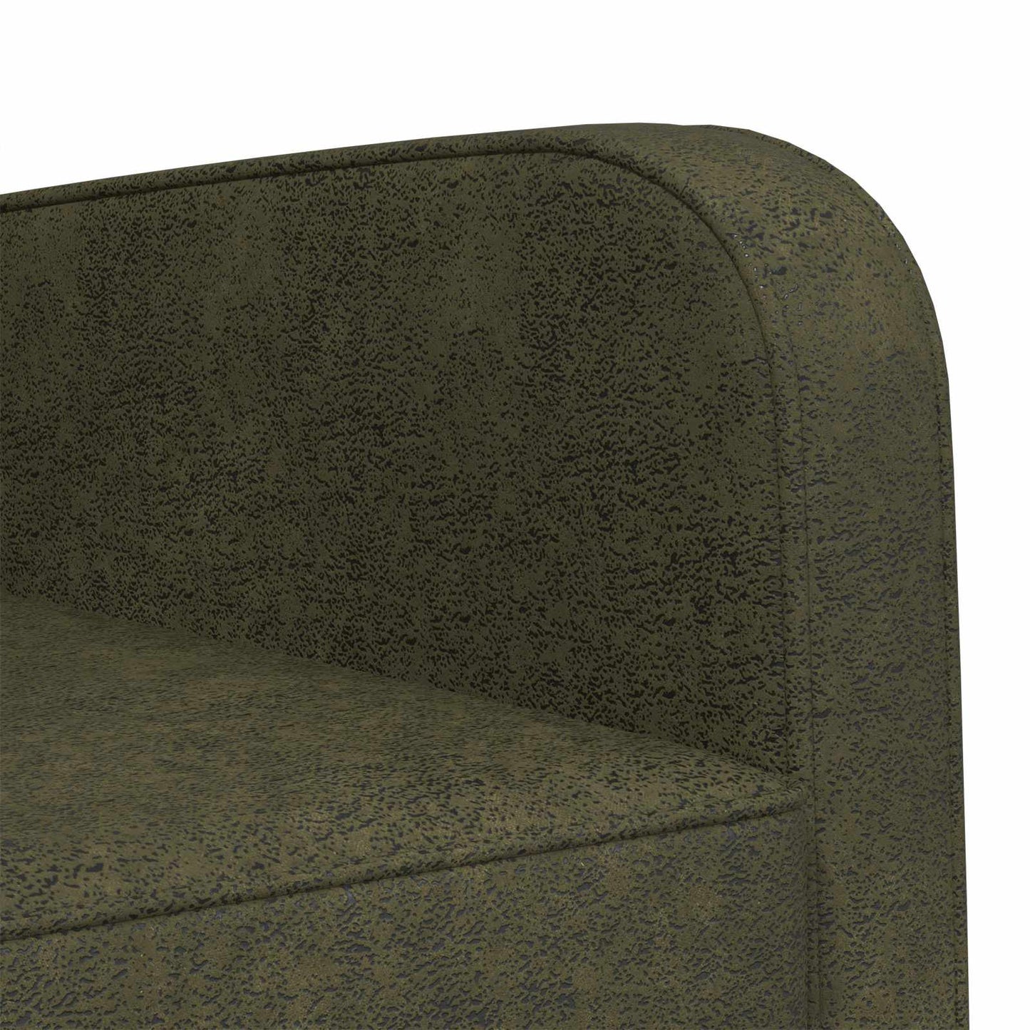 vidaXL Armchair Army Green Faux Suede Leather