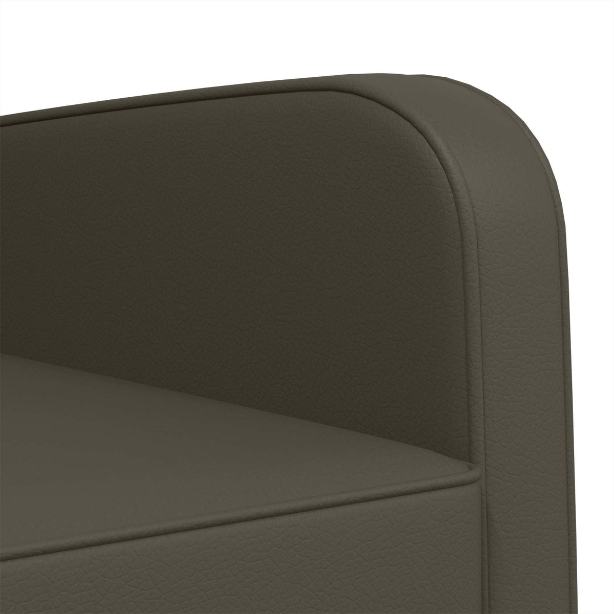 vidaXL Armchair Grey Faux Leather