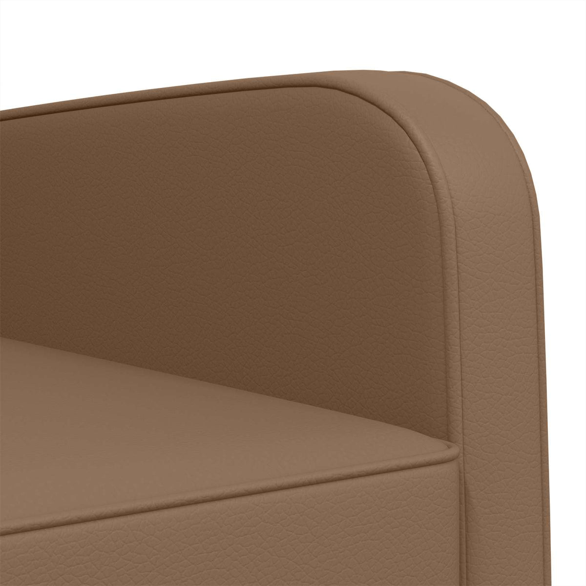 vidaXL Armchair Cappuccino Faux Leather