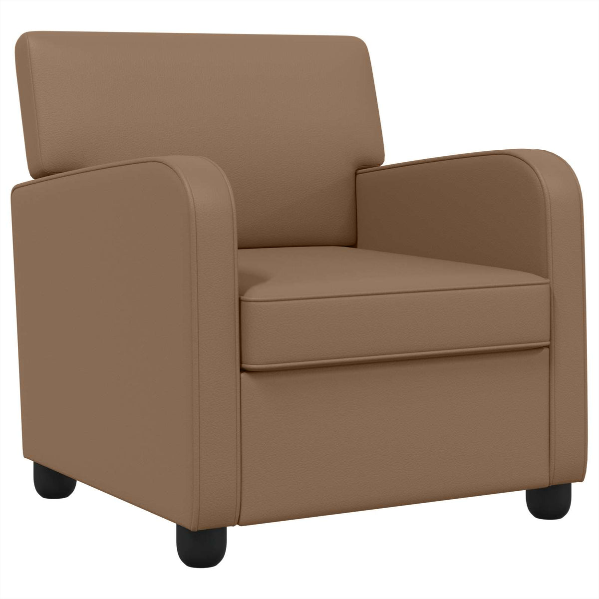 vidaXL Armchair Cappuccino Faux Leather