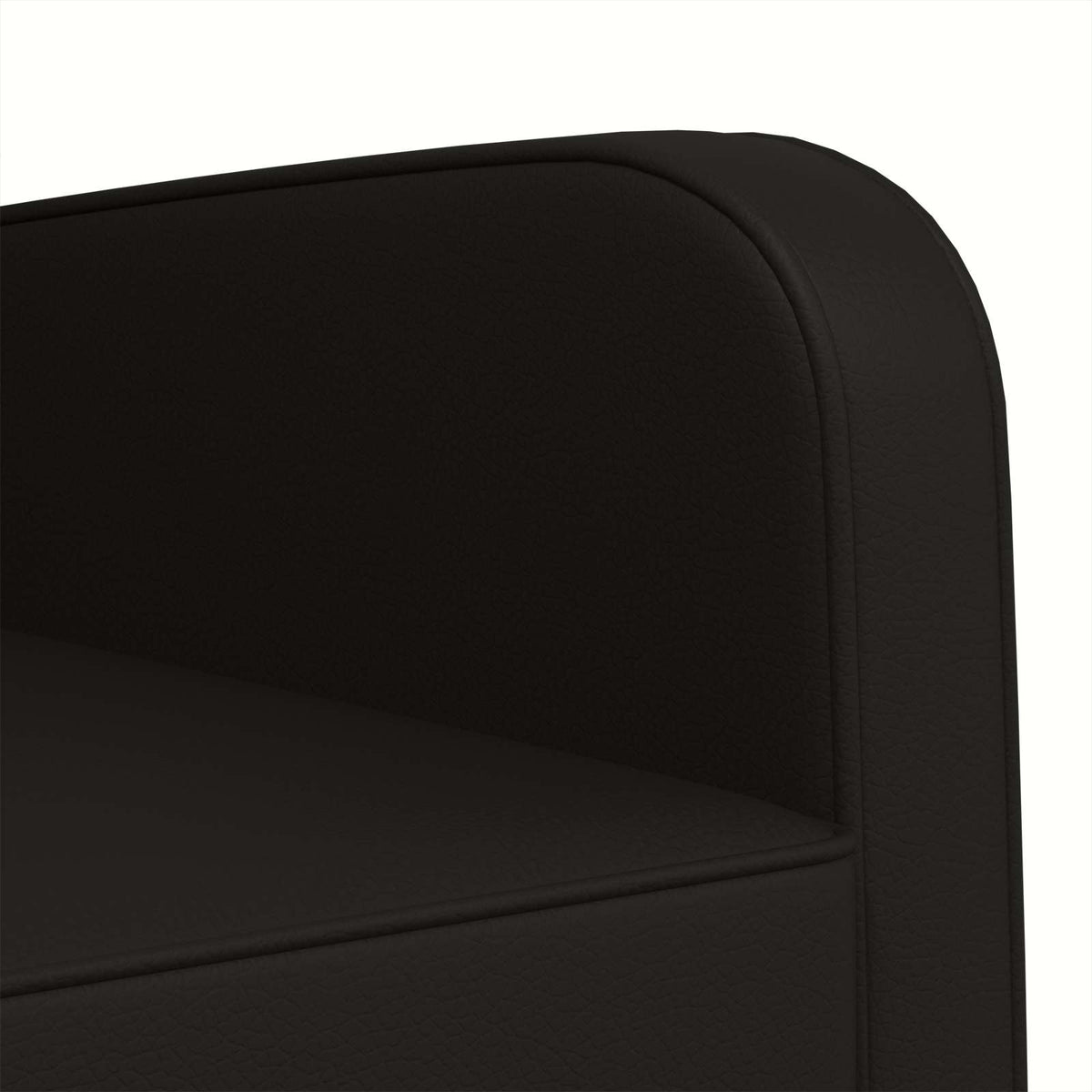 vidaXL Armchair Black Faux Leather