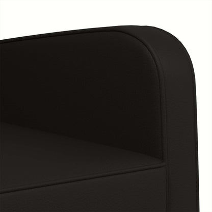 vidaXL Armchair Black Faux Leather