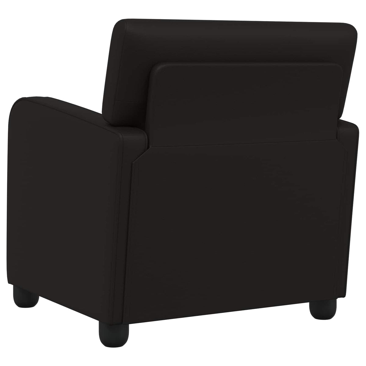 vidaXL Armchair Black Faux Leather