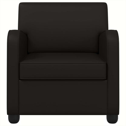 vidaXL Armchair Black Faux Leather