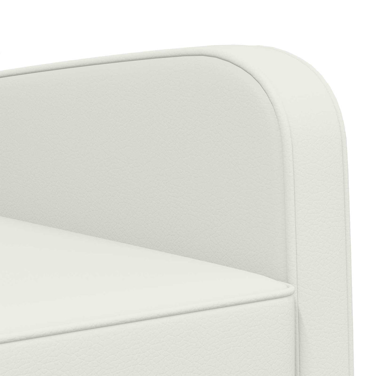 vidaXL Armchair White Faux Leather