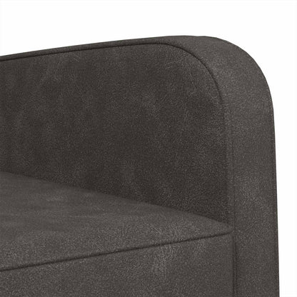 vidaXL Armchair Antique Black Faux Leather