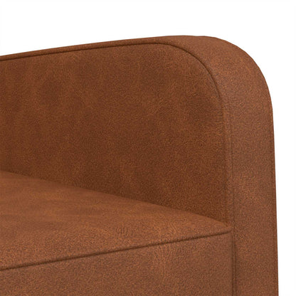vidaXL Armchair Antique Brown Faux Leather
