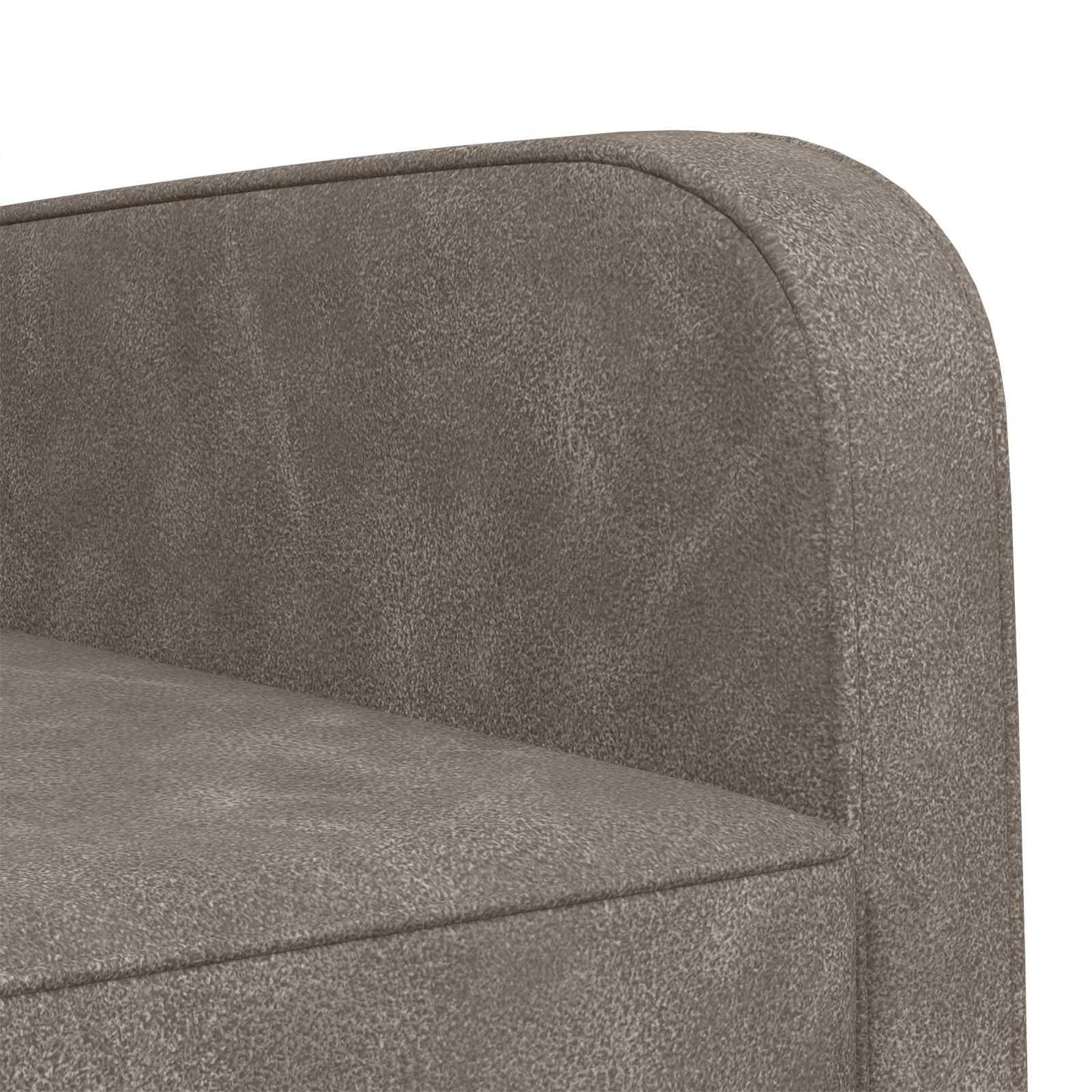 vidaXL Armchair Antique Grey Faux Leather
