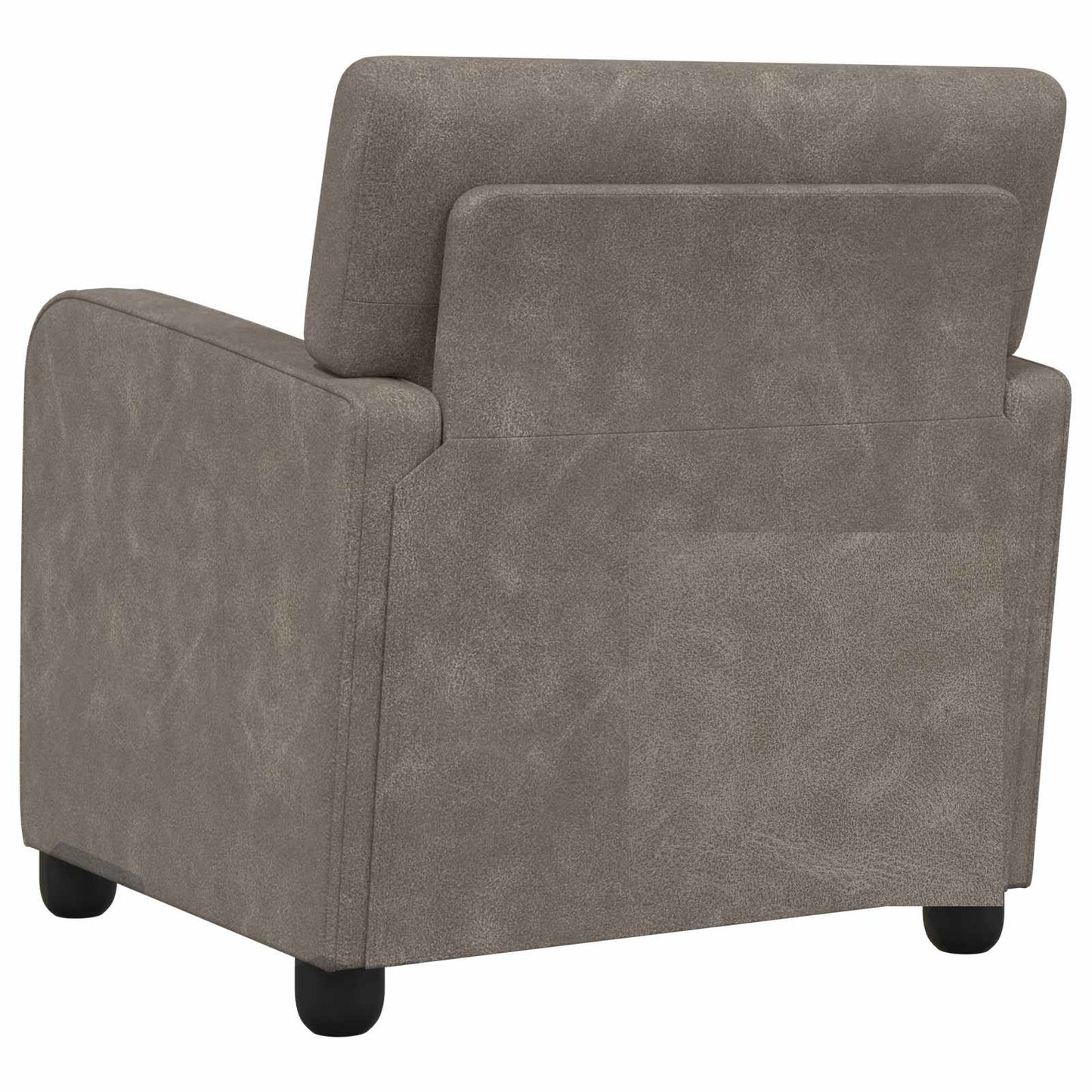 vidaXL Armchair Antique Grey Faux Leather