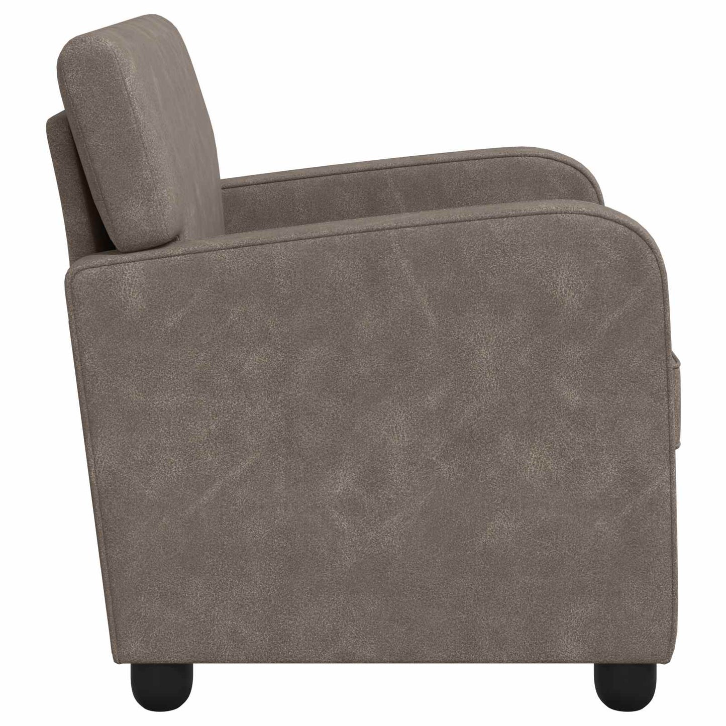 vidaXL Armchair Antique Grey Faux Leather