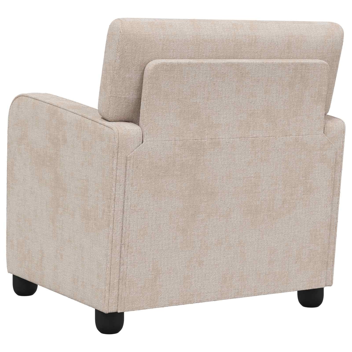 vidaXL Armchair Beige Chenille