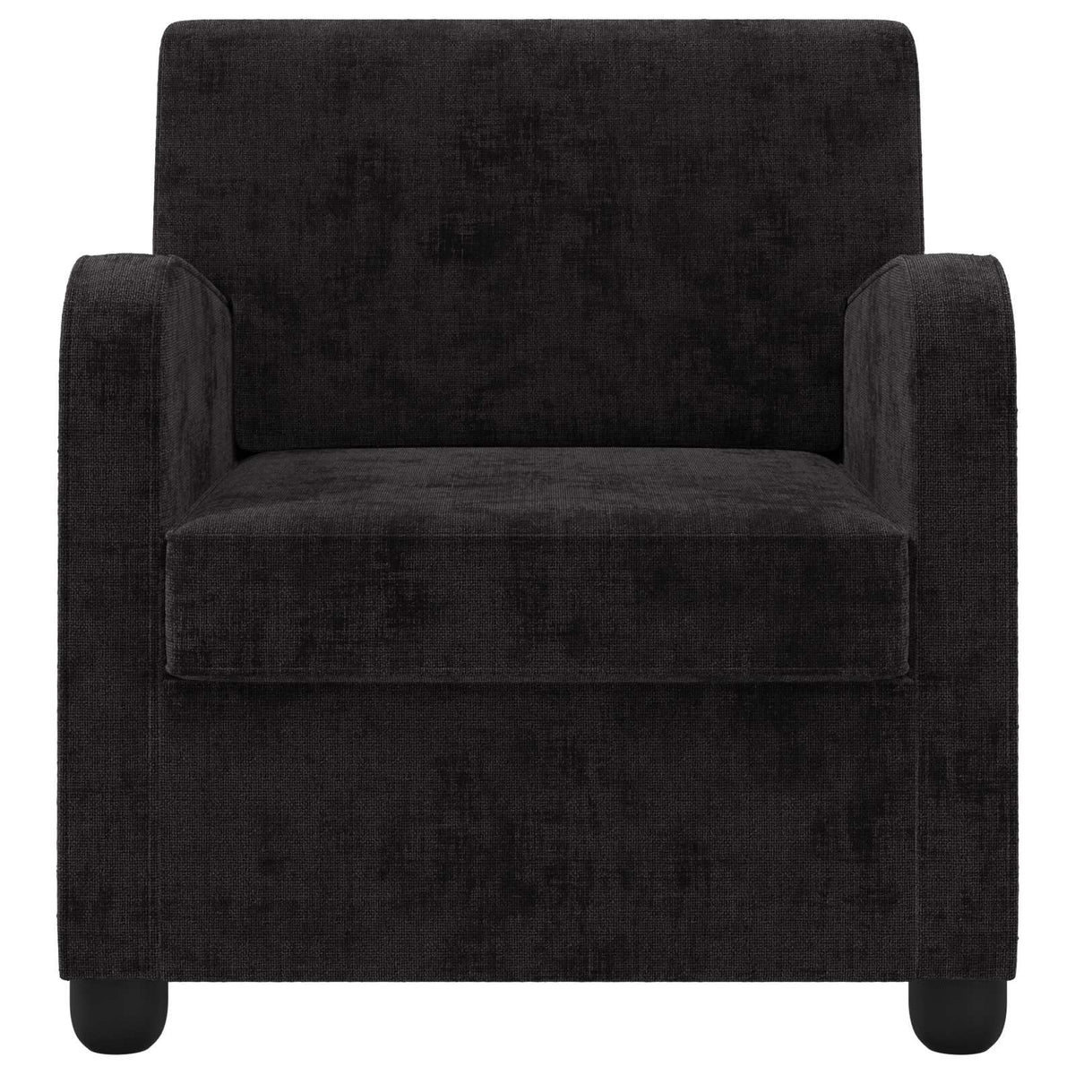 vidaXL Armchair Black Chenille