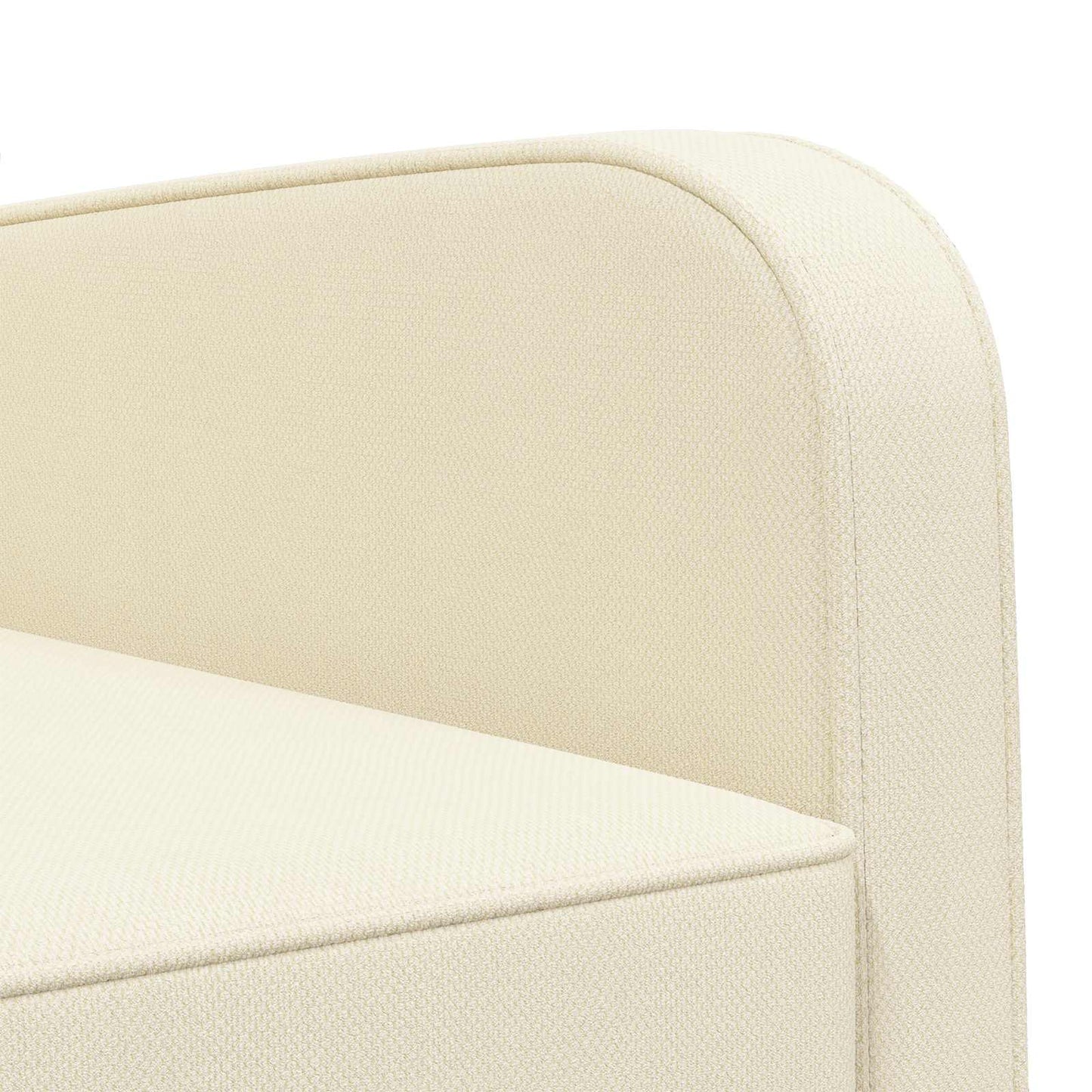 vidaXL Armchair Cream Velvet