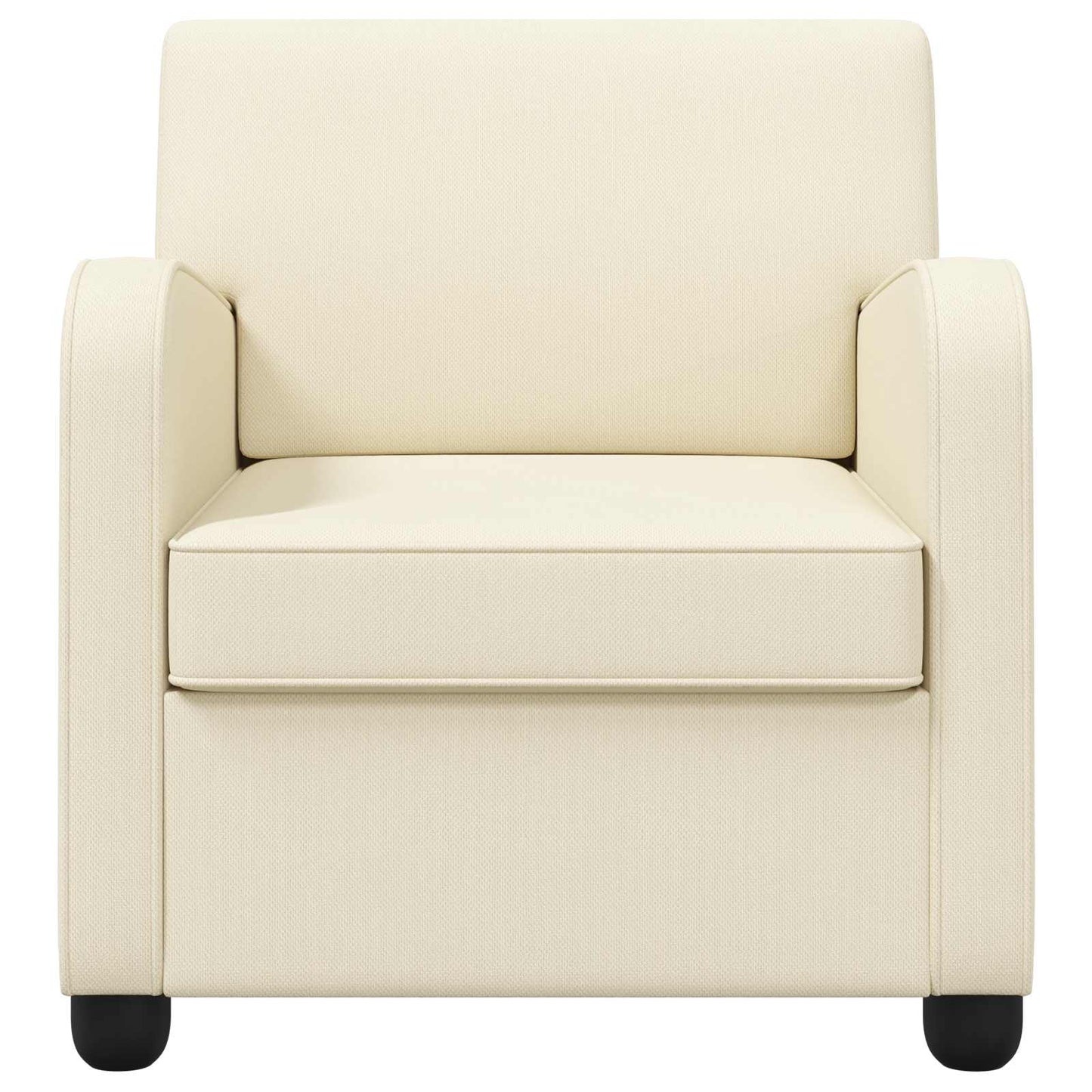 vidaXL Armchair Cream Velvet