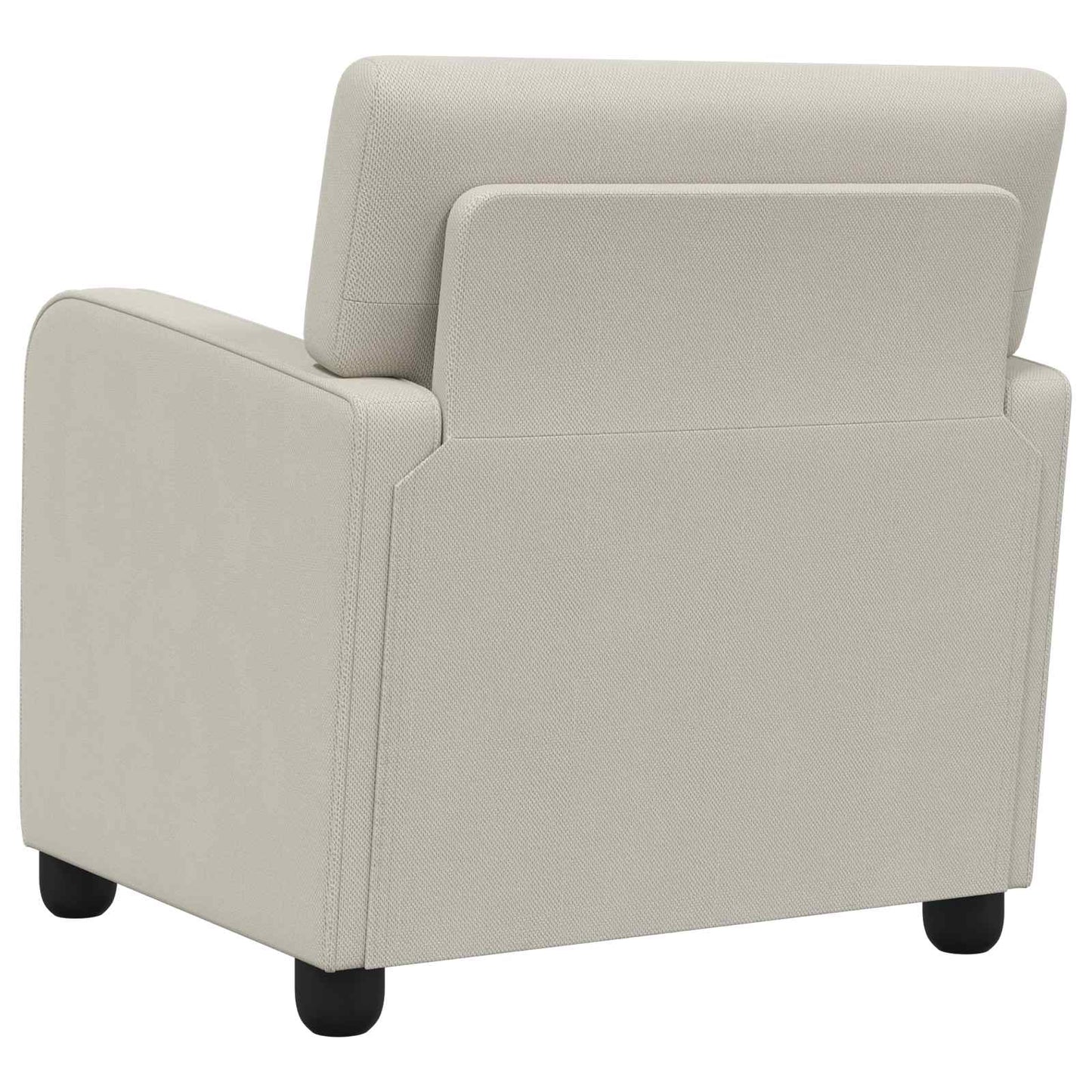 vidaXL Armchair Oatmeal Velvet
