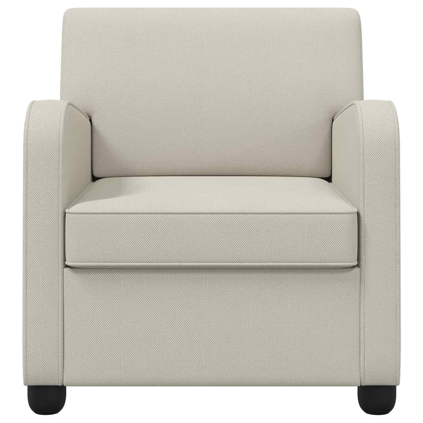 vidaXL Armchair Oatmeal Velvet