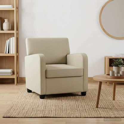 vidaXL Armchair Sand Velvet