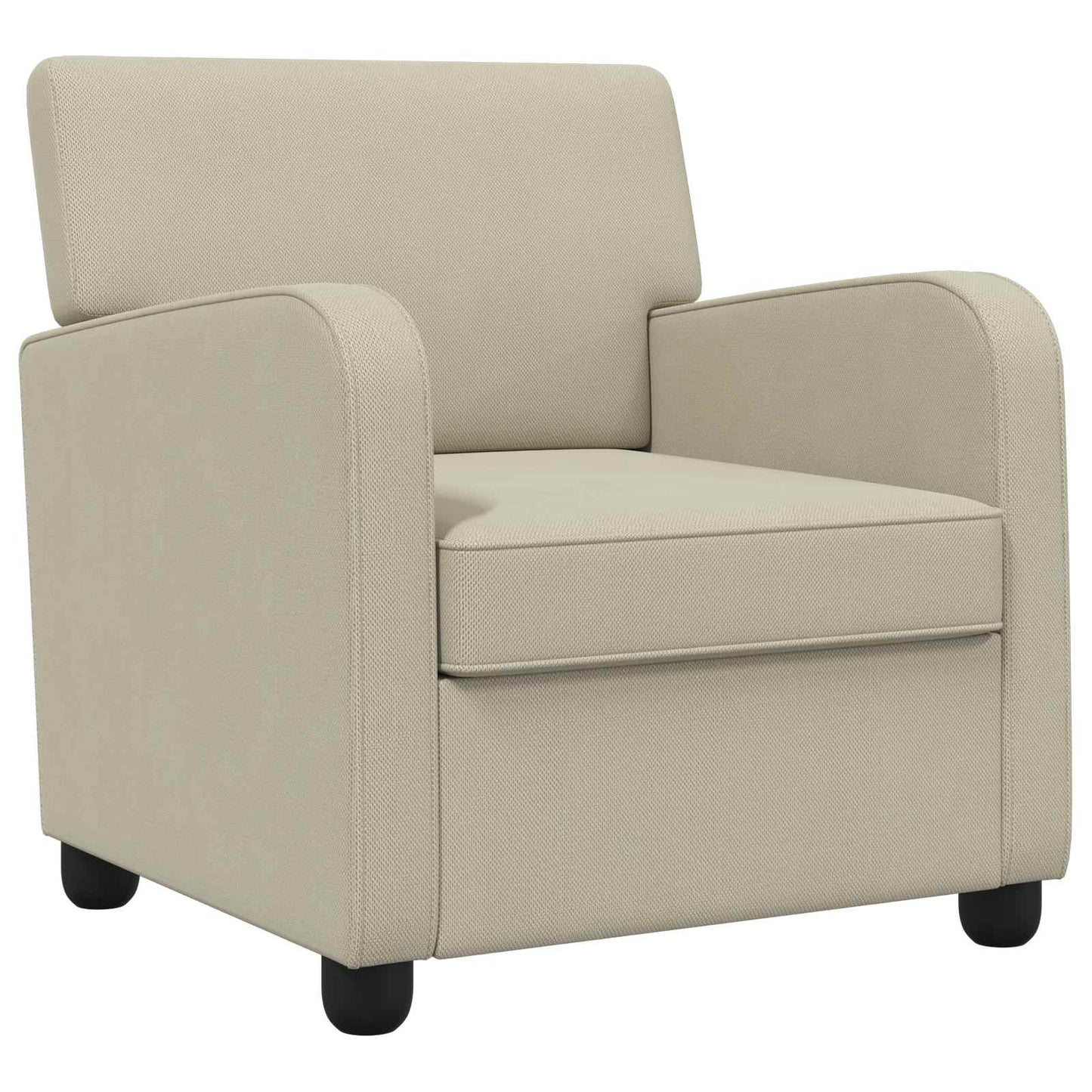 vidaXL Armchair Sand Velvet