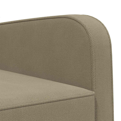 vidaXL Armchair Khaki Velvet