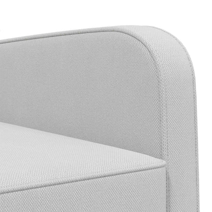 vidaXL Armchair Light Grey Velvet