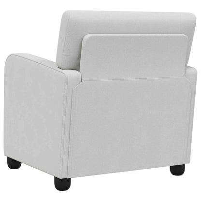 vidaXL Armchair Light Grey Velvet