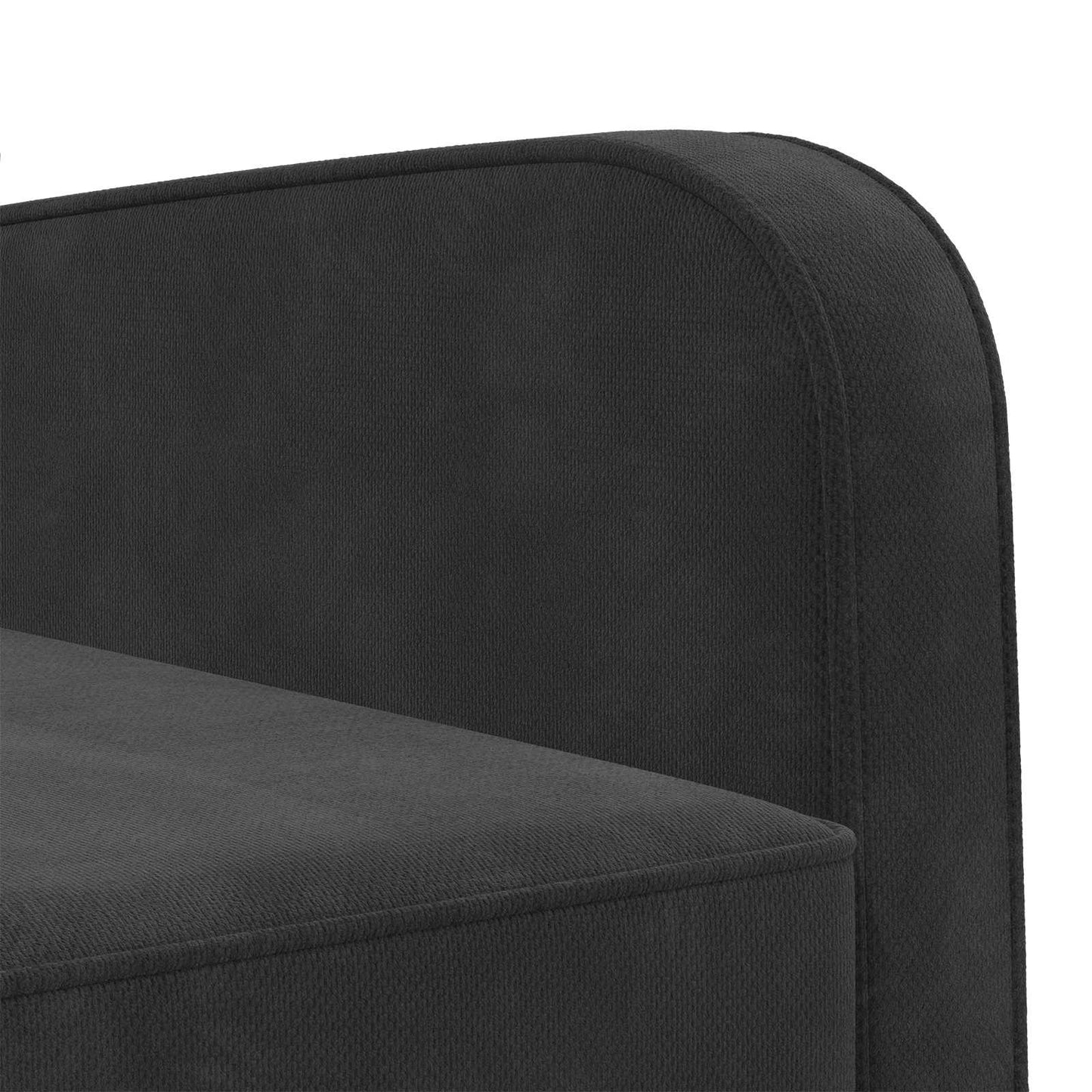 vidaXL Armchair Black Velvet