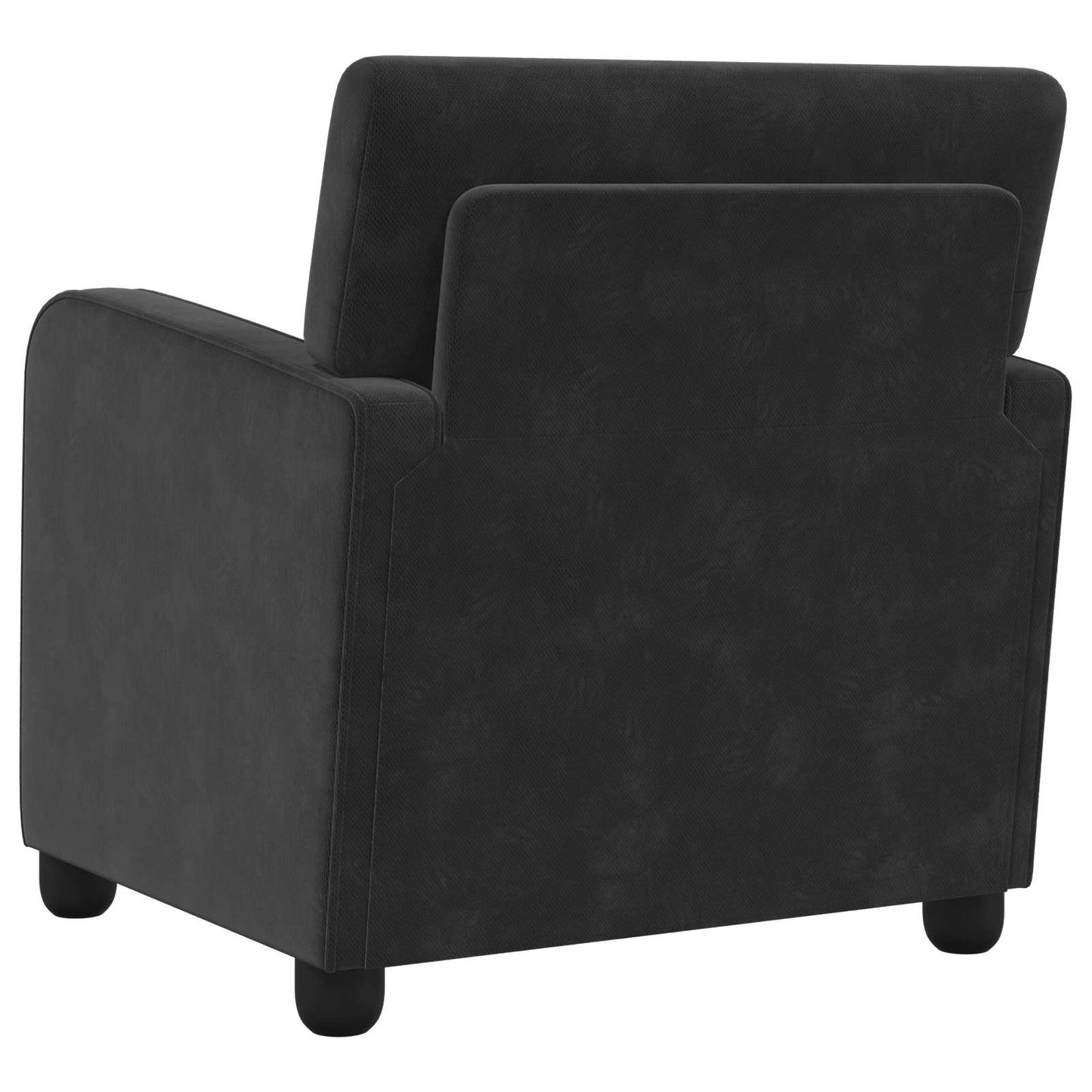 vidaXL Armchair Black Velvet