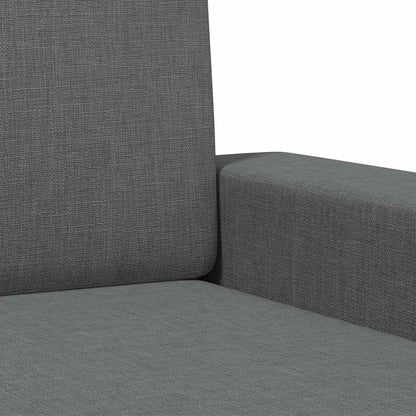 vidaXL Armchair Dark Grey Fabric