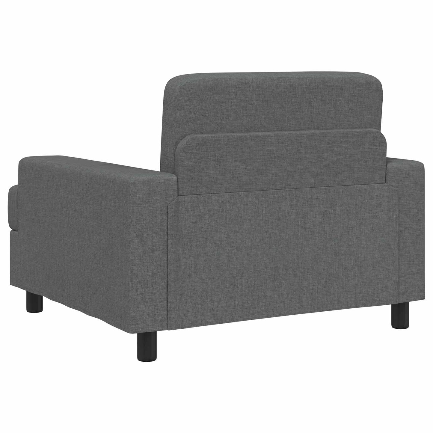 vidaXL Armchair Dark Grey Fabric
