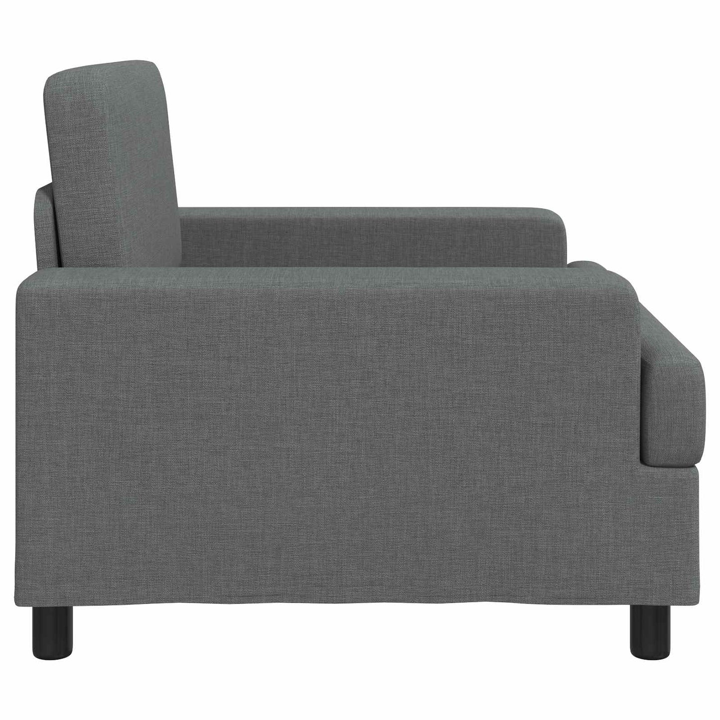 vidaXL Armchair Dark Grey Fabric