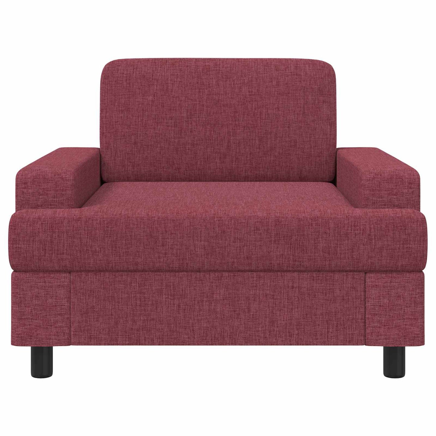 vidaXL Armchair Wine Red Fabric