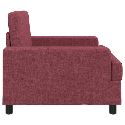 vidaXL Armchair Wine Red Fabric